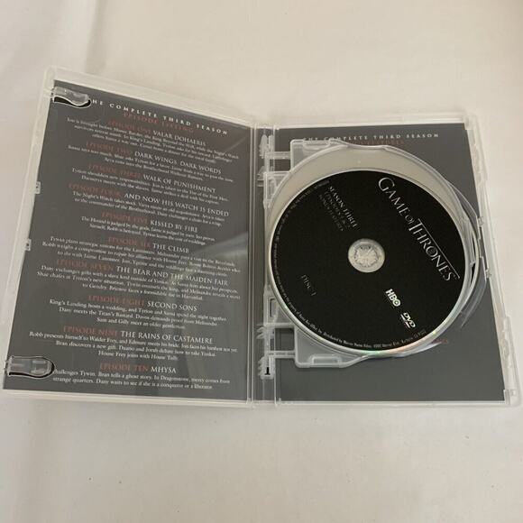 Game of Thrones: Season 3 (DVD, 2016, 5-Disc Set) - Picture 5 of 8